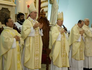 Padre Ocimar participa da posse do novo Administrador Apostólico da diocese de Limeira